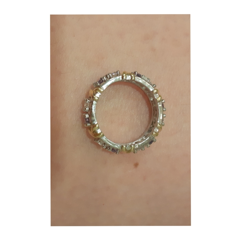 💋NEW CZ EMBELLISHED RING - Picture 4 of 11